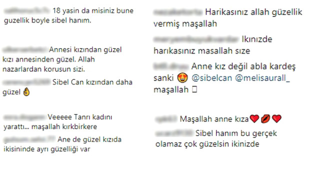 Anne kıza büyük övgü