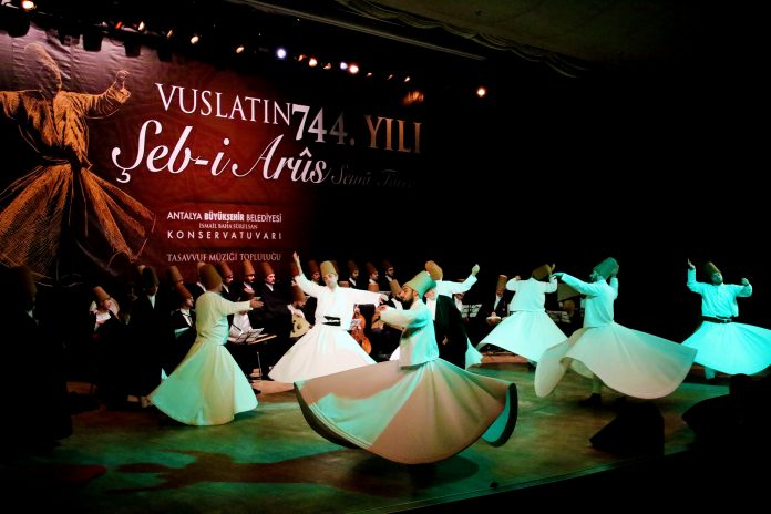 Mevlana ‘Şeb-i Arus’ ile anıldı