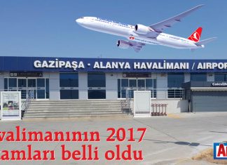 Havalimanının 2017 rakamları belli oldu