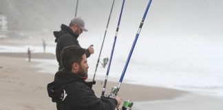 Birinci Alanya Surfcasting (dalgaya karşı yapılan olta atışı) Turnuvası