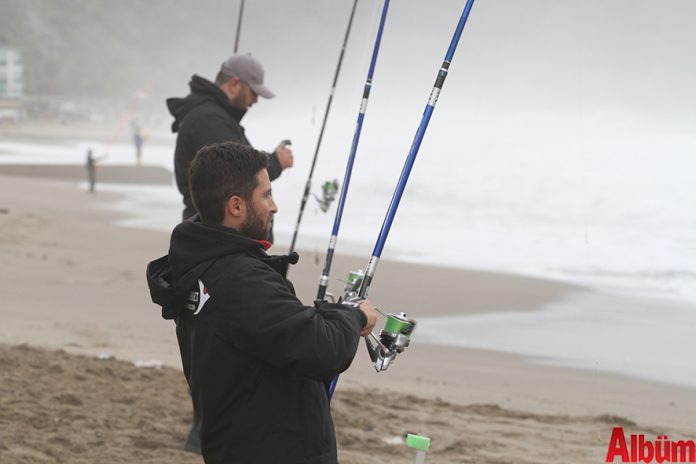 Birinci Alanya Surfcasting (dalgaya karşı yapılan olta atışı) Turnuvası