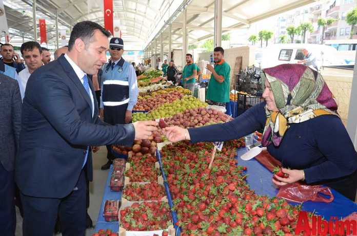 Alanya Kapalı Pazar Yeri açıldı