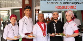 Turizm öğrencileri yarıştı