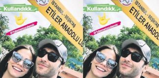 Demet Özdemir oy kullanmaya sevgilisiyle gitti