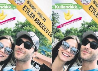 Demet Özdemir oy kullanmaya sevgilisiyle gitti