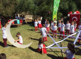 Alanya Doğa Koleji’nden Cumhuriyet coşkusu